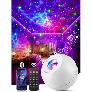 One Fire Galaxy Projector Star Projector 360 Modes Valentines Day Gifts